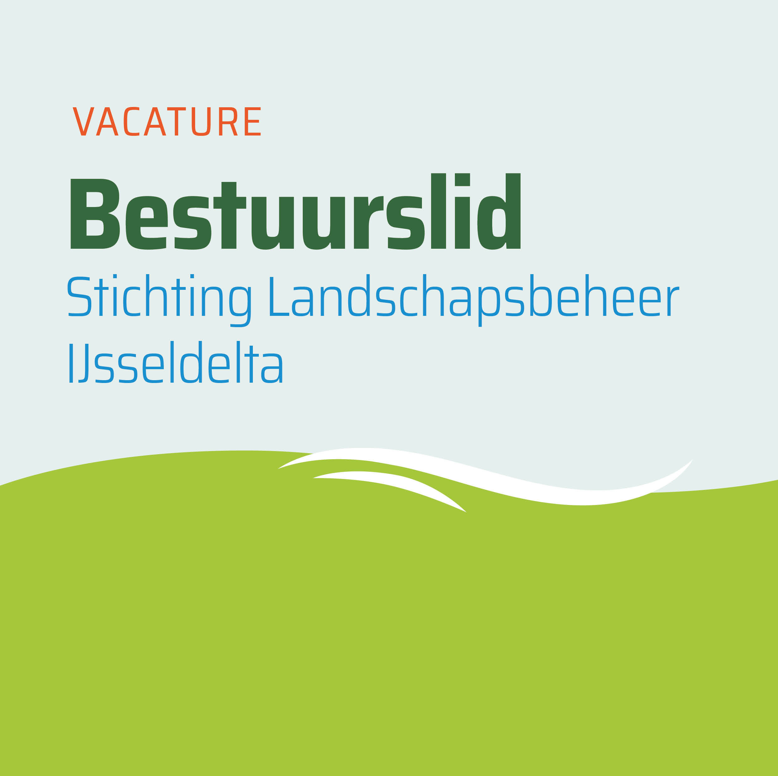 Header vacature bestuurslid